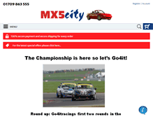 Tablet Screenshot of mx5city.com